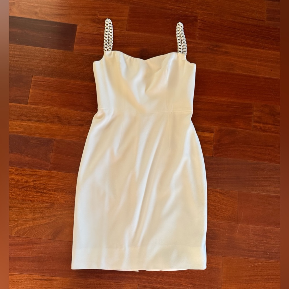Dress The Population White Corset Dress - Size Large